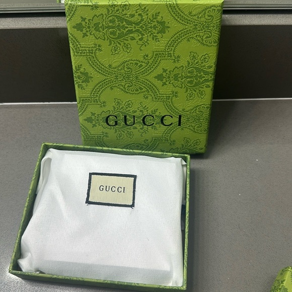 GG MARMONT BI-FOLD CARD CASE WALLET AUTHENTIC NEW MENโS - Picture 10 of 10